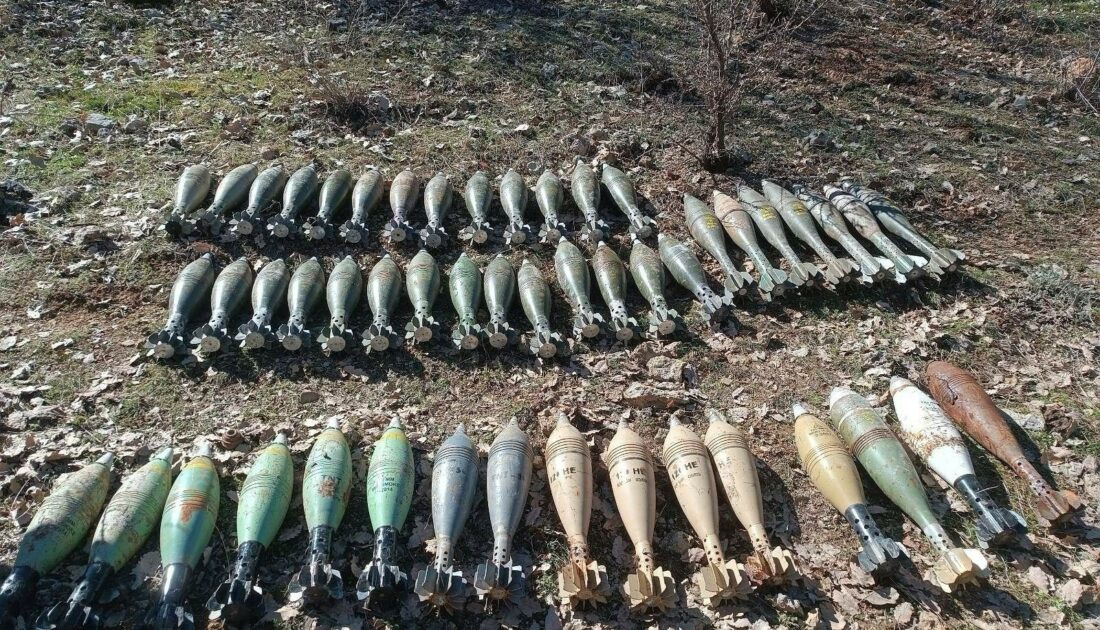 Pençe-Kaplan Operasyonu! Çok sayıda mühimmat ele geçirildi Pençe-Kaplan Operasyonu! Çok sayıda mühimmat ele geçirildi