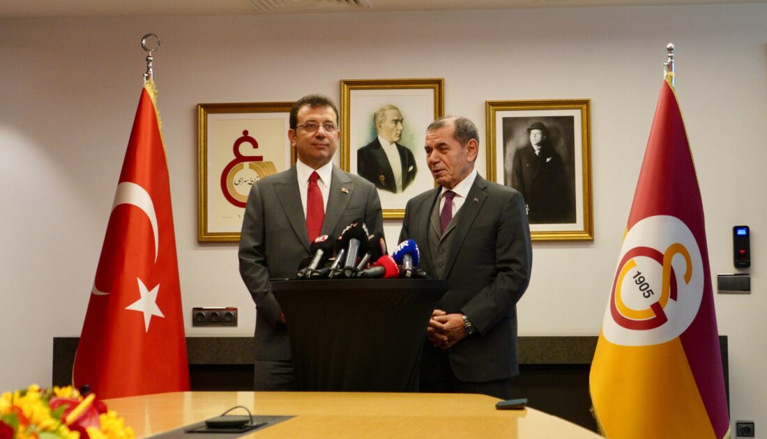 Dursun Özbek, İmamoğlu’nu ağırladı