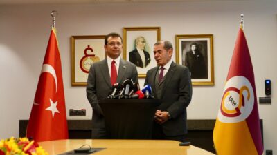 Dursun Özbek, İmamoğlu’nu ağırladı