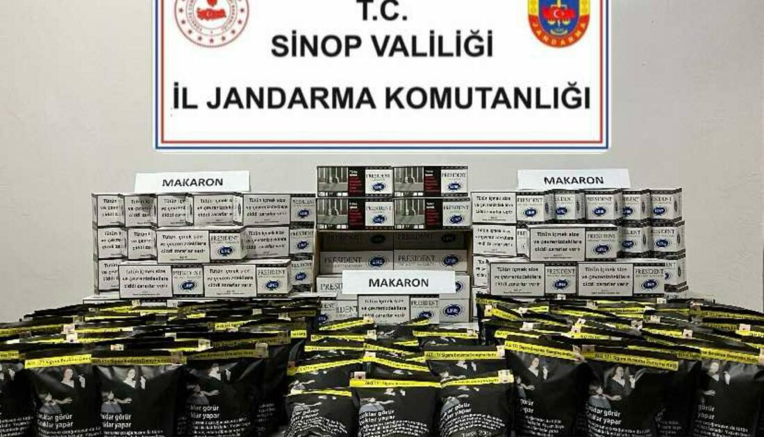 Kaçak tütün operasyonu
