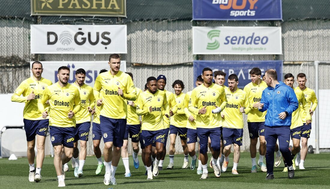 Fenerbahçe’de, Union Saint-Gilloise maçı hazırlıkları devam etti