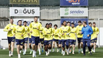 Fenerbahçe’de, Union Saint-Gilloise maçı hazırlıkları devam etti