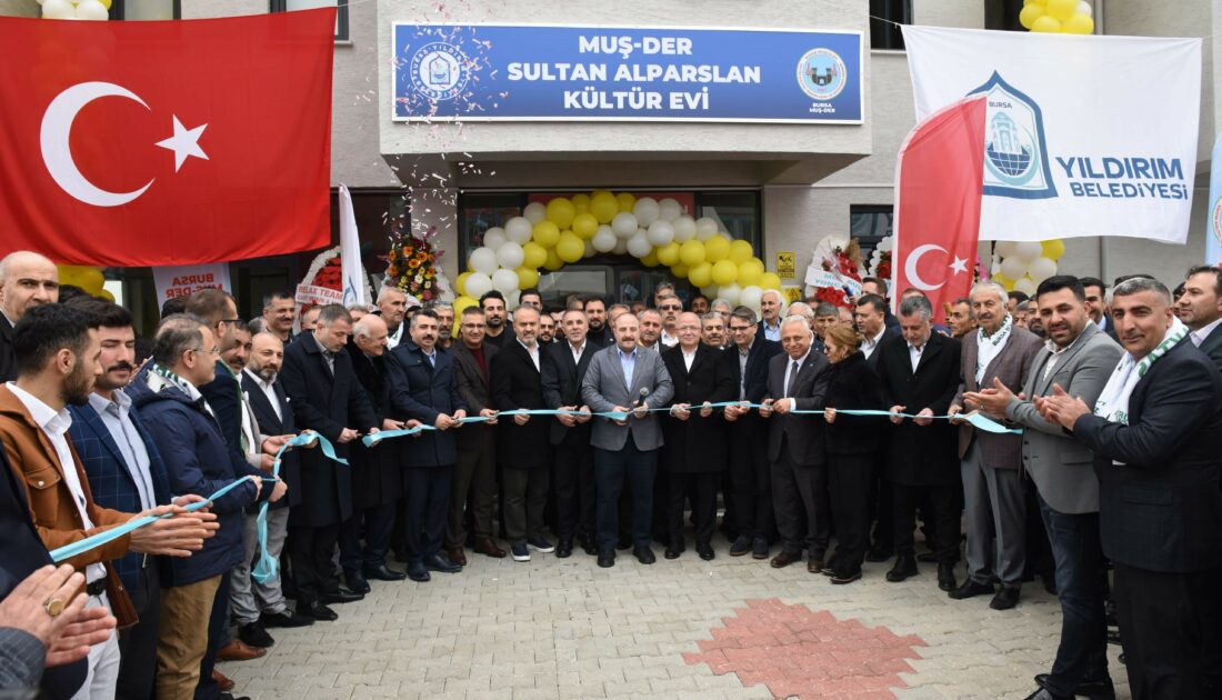 Sultan Arparslan Kültür Evi hizmete açıldı