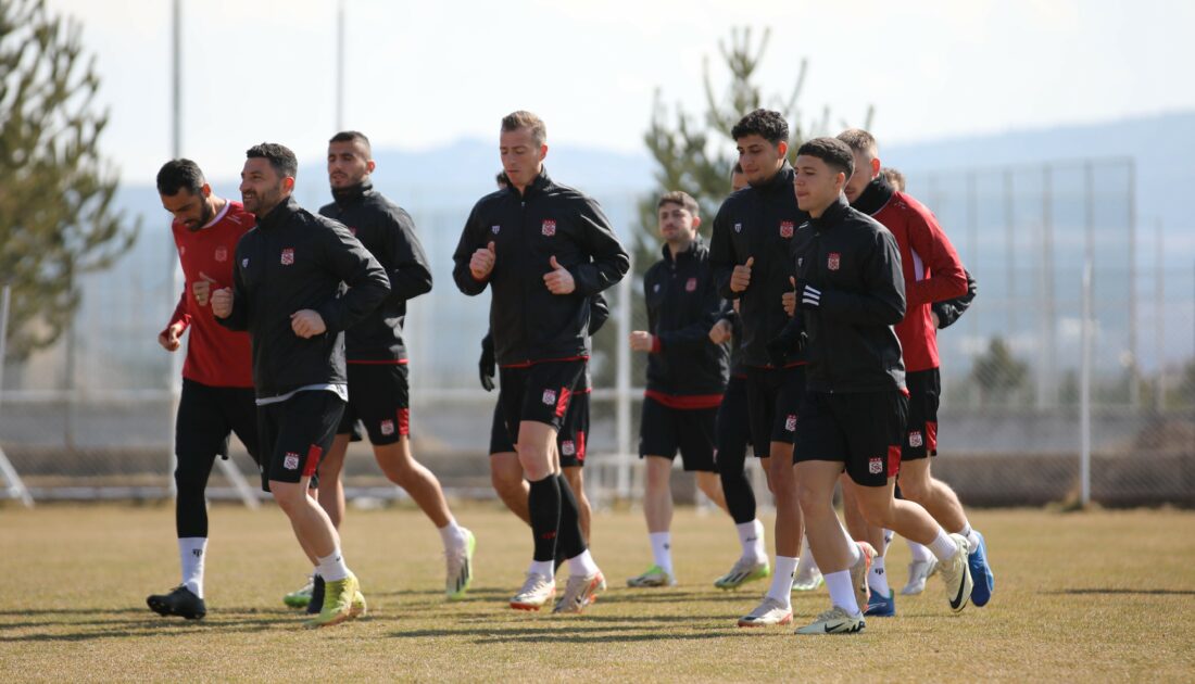 Sivasspor’da Alanya maçı hazırlıkları başladı