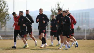 Sivasspor’da Alanya maçı hazırlıkları başladı