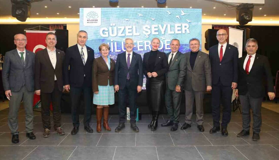 Nilüfer’de dönem sonu veda gecesinde duygu dolu anlar yaşandı