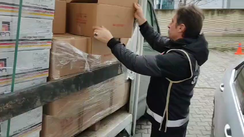 1 ton 600 kilo etil alkol ele geçirildi