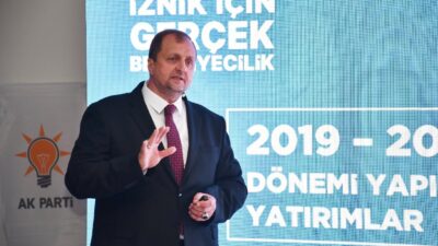 İznik Belediye Başkanı Usta, projelerini tanıttı