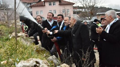 Keles’te tankerle su taşıma dönemi tarih oldu