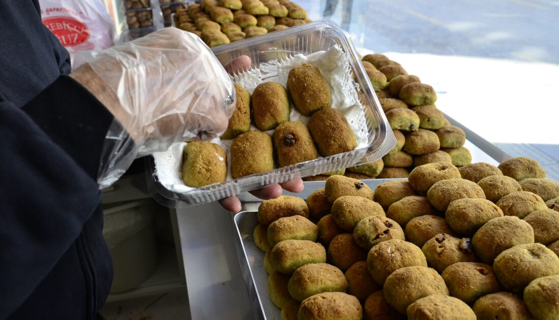 Ramazan sofralarının vazgeçilmez tatlısı: “Kerebiç”