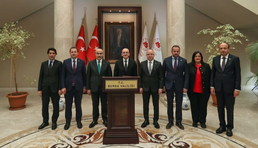 Bursa’ya yeni yatırımlar! Bakan Şimşek’ten Bursa’ya ziyaret
