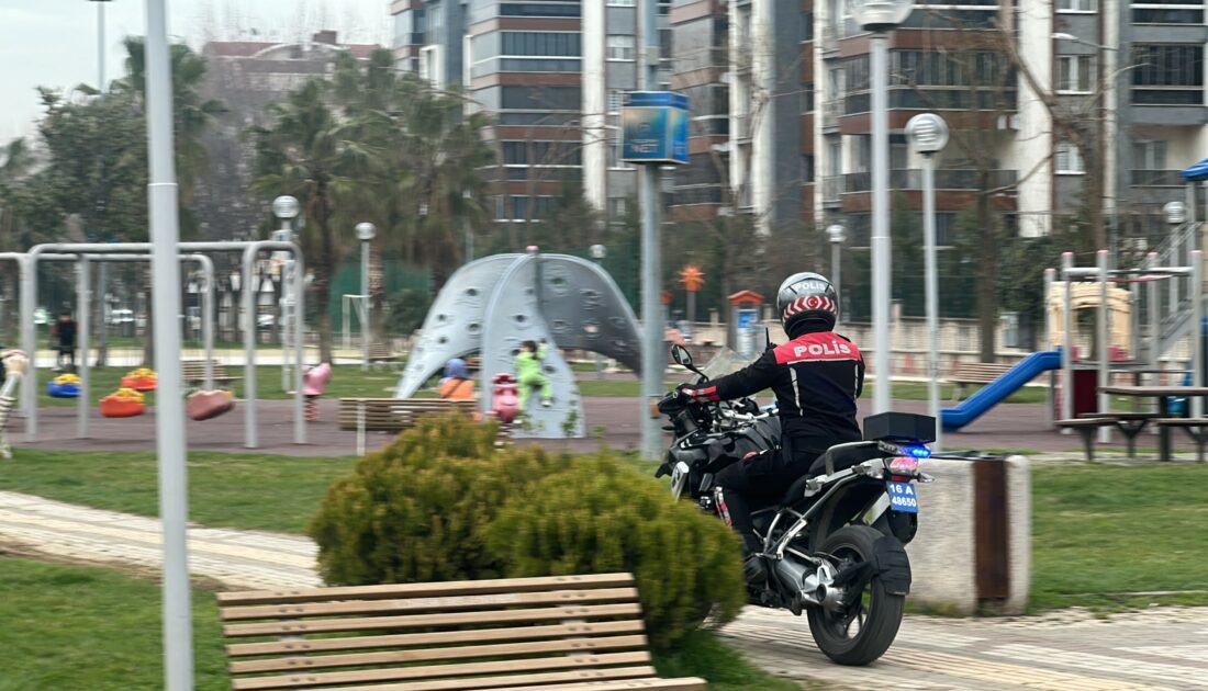 Bursa’da ‘Huzurlu Parklar’ uygulaması
