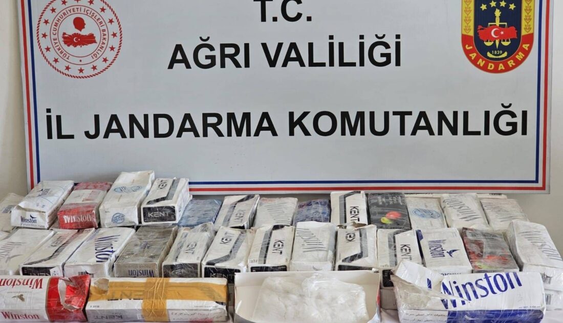 40 kilo metamfetamin ele geçirildi