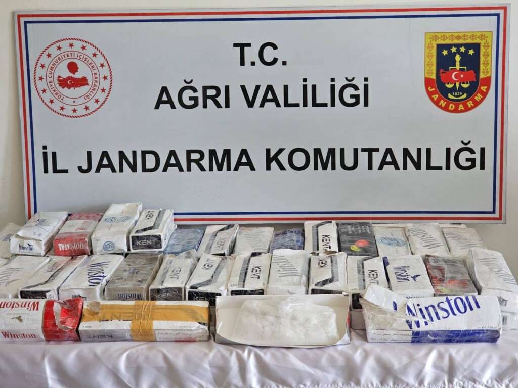 40 kilo metamfetamin ele geçirildi