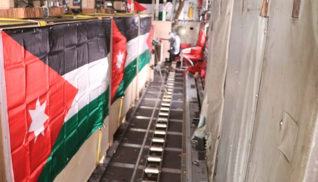 ABD ve Ürdün ortaklığında Gazze’ye havadan yardım