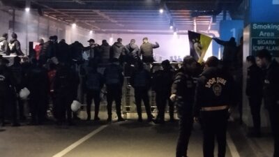 Fenerbahçe kafilesini taşıyan uçak Sabiha Gökçen Havalimanı’na indi