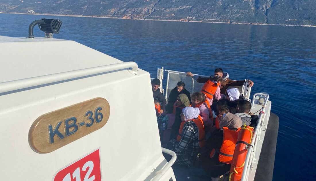 13 düzensiz göçmen yakalandı
