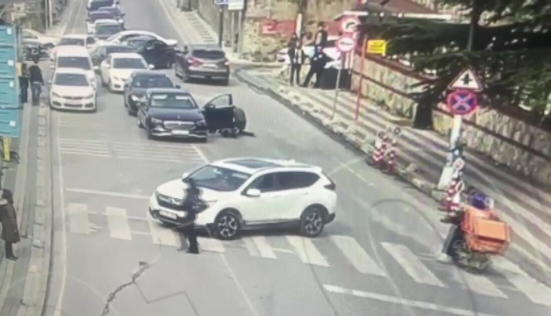 İş adamının otomobilini çalan şüpheli kıskıvrak yakalandı