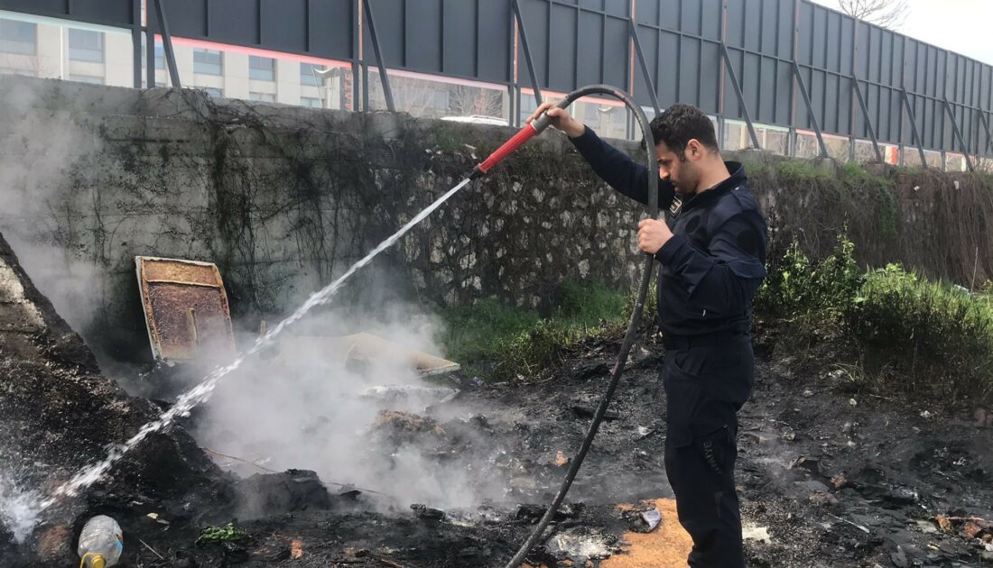 Bursa’da ot yangını korkuttu