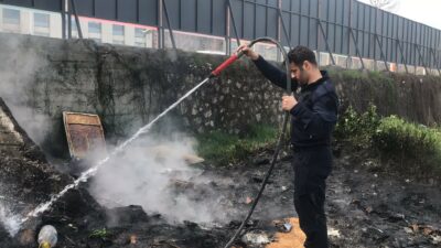 Bursa’da ot yangını korkuttu