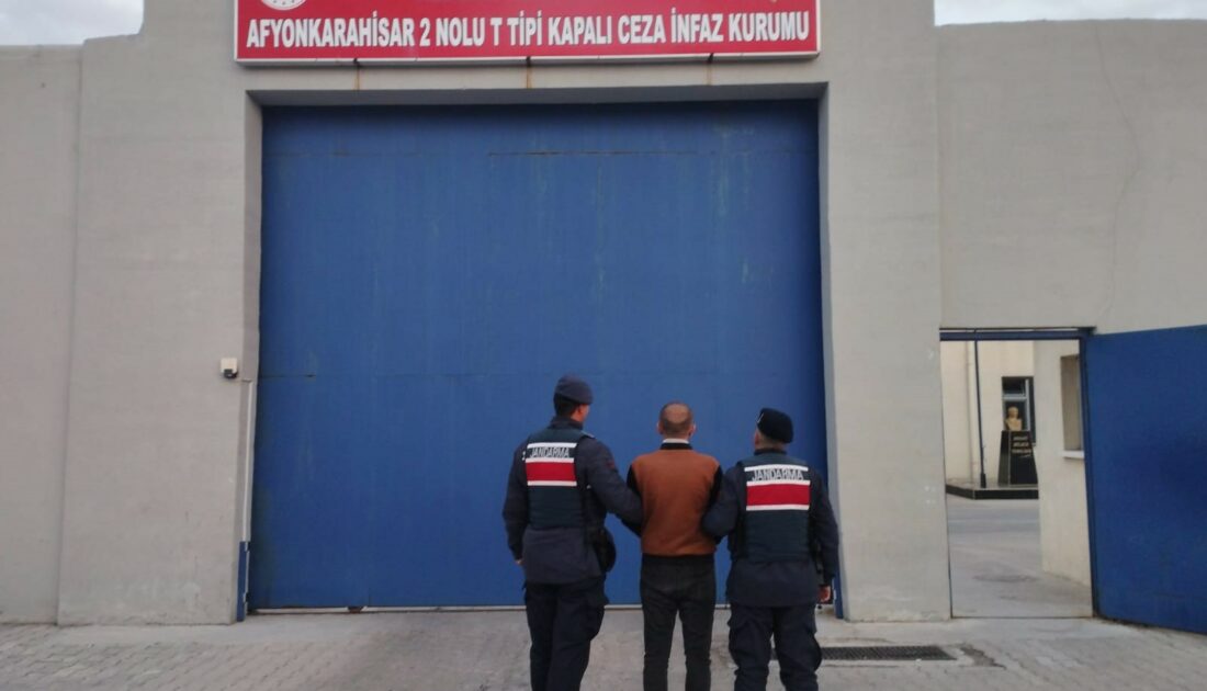 Afyonkarahisar’da aranan şahıs yakalandı