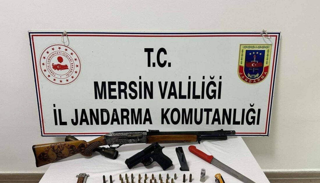 Mersin’de silah kaçakçılığına operasyonu