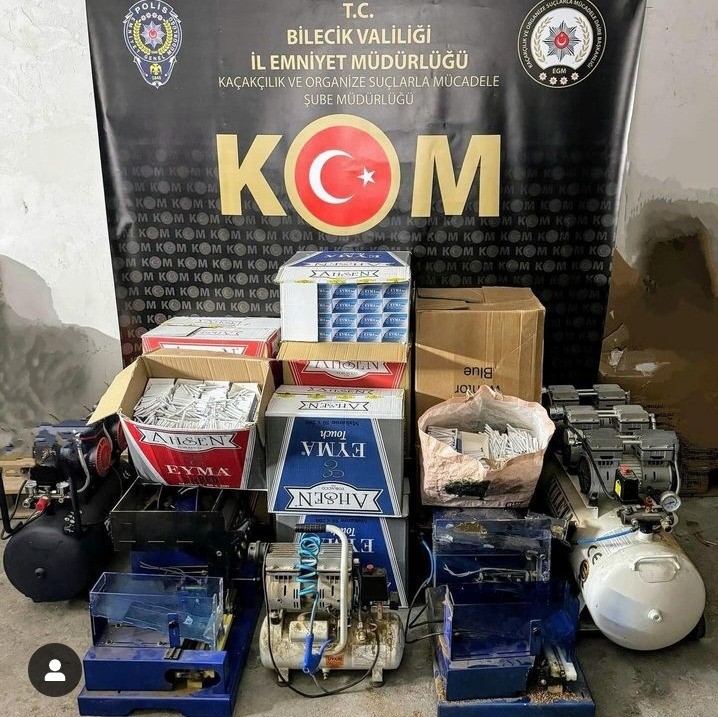KOM tütün kaçakçılığına göz açtırmıyor