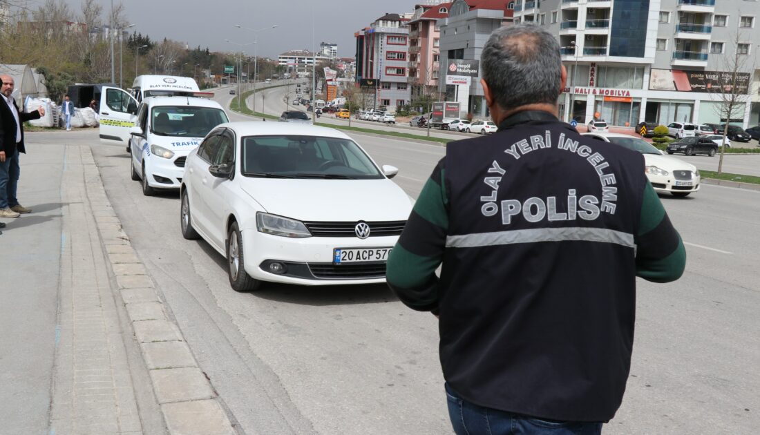 Yolun karşısına geçerken otomobilin çarptı