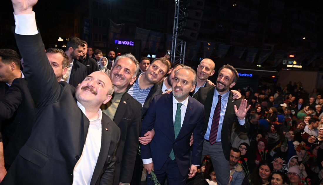 Başkan Aktaş: Biz Bursa’nın her köşesinde gülümsüyoruz