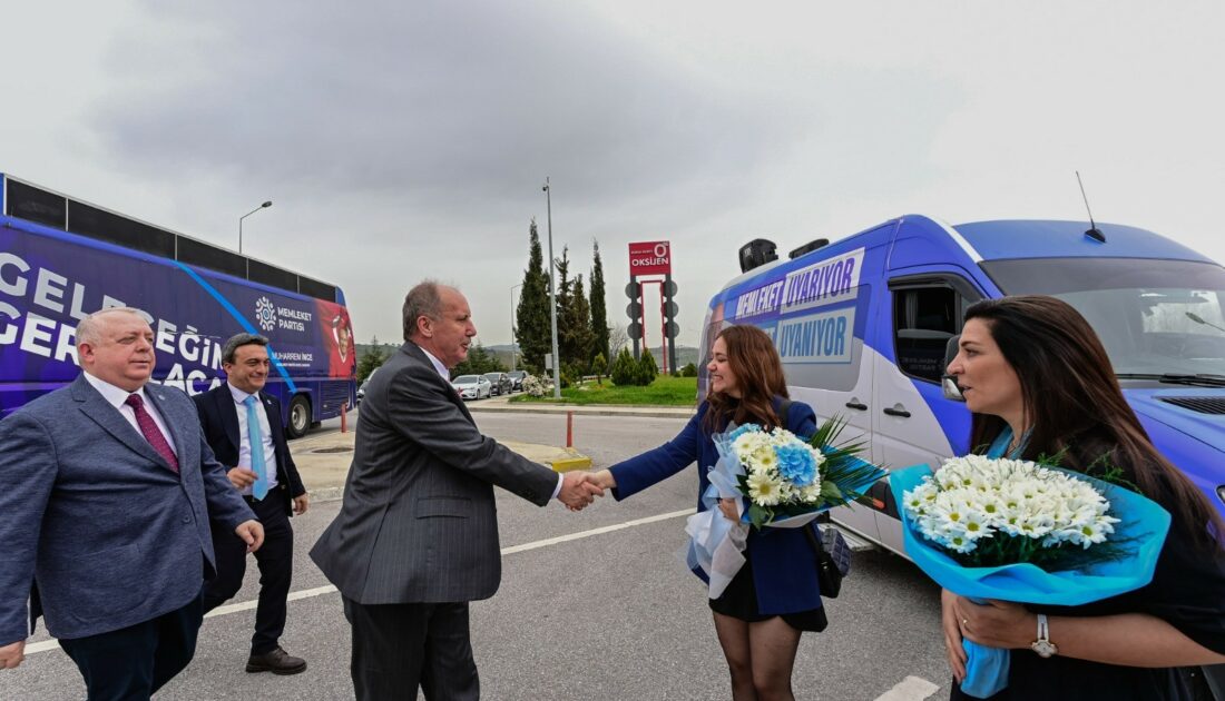 Muharrem İnce, Bursa’da esnafı ziyaret etti