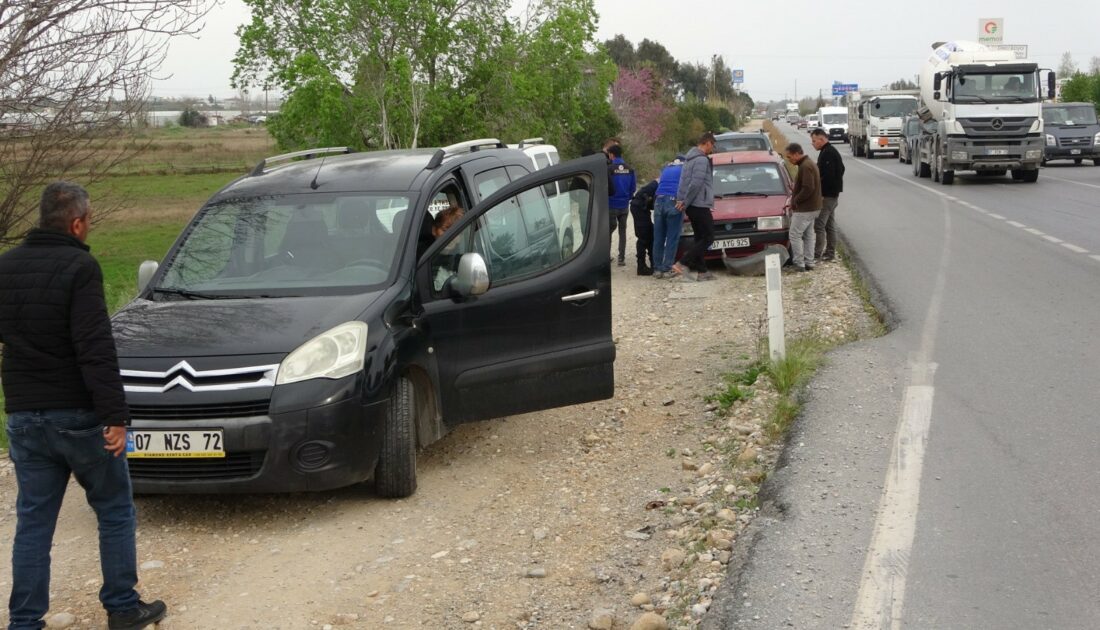 3 araçlı zincirleme kaza