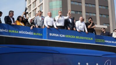 Sevgi yürüyüşünde Cumhur İttifakı adayı Alinur Aktaş’a büyük ilgi
