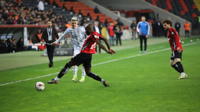 Beşiktaş, Gaziantep’te 3 puan bıraktı