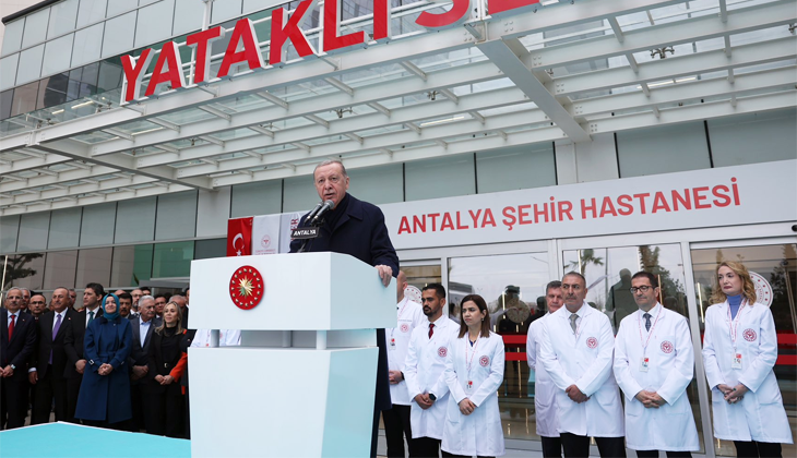 Erdoğan: Türkiye sağlık merkezi haline geldi