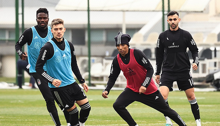 Beşiktaş, Galatasaray maçı hazırlıklarını sürdürdü