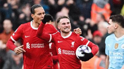 Liverpool-Manchester City maçında kazanan çıkmadı