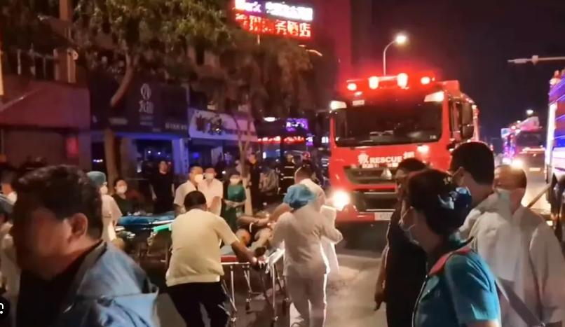 Çin’de restorandaki patlama ortalığı savaş alanına çevirdi