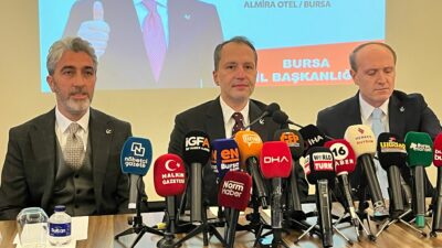 YRP lideri Erbakan Bursa’da: Yüzde 20’nin üzerinde oy alacağız!