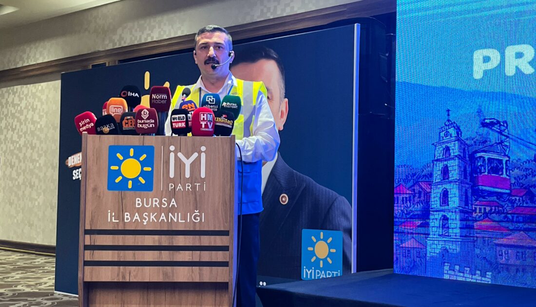 İYİ Parti Bursa Adayı Türkoğlu’ndan 100 proje! Hepsini tek tek açıkladı