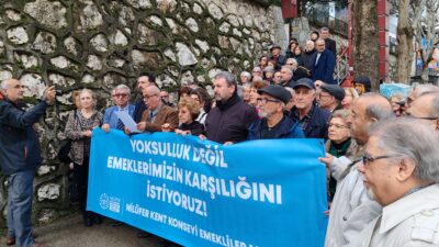 Nilüfer Kent Konseyi Emekliler Meclisi: Emeğimizin hakkını istiyoruz