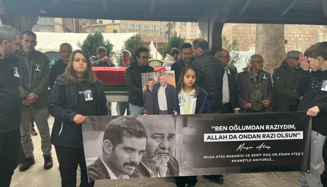 Sinan Ateş’in babası Musa Ateş’e son görev