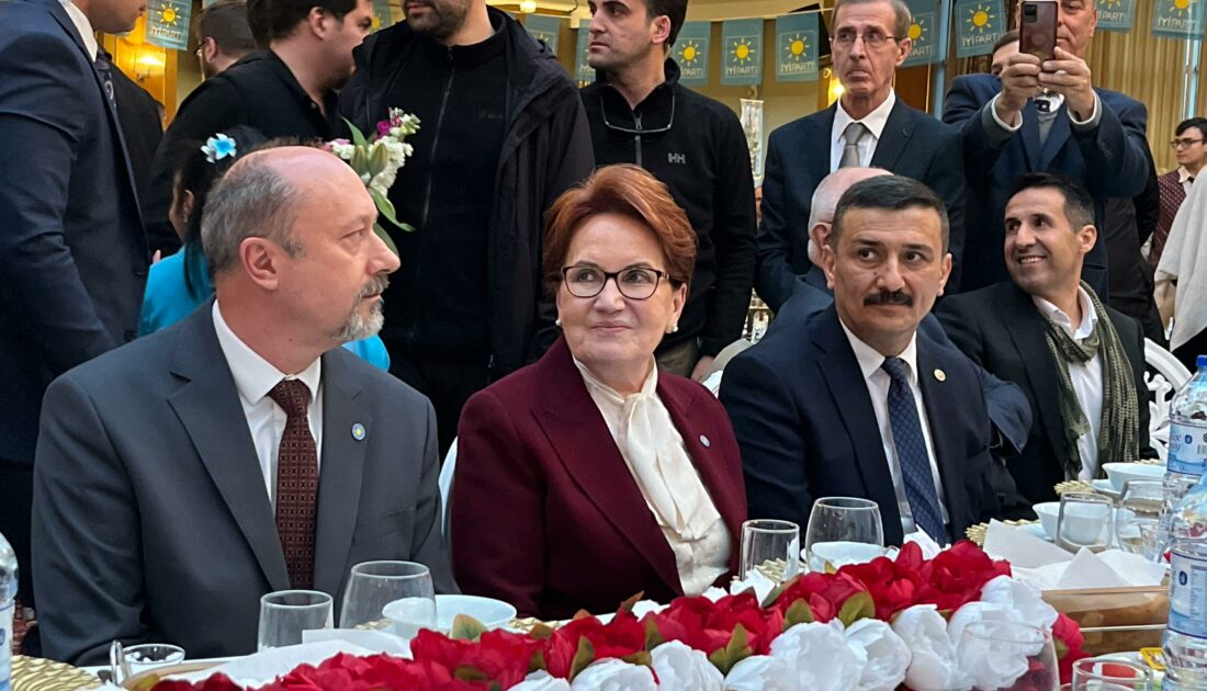 Akşener, partisinin Bursa teşkilatıyla iftar programında buluştu
