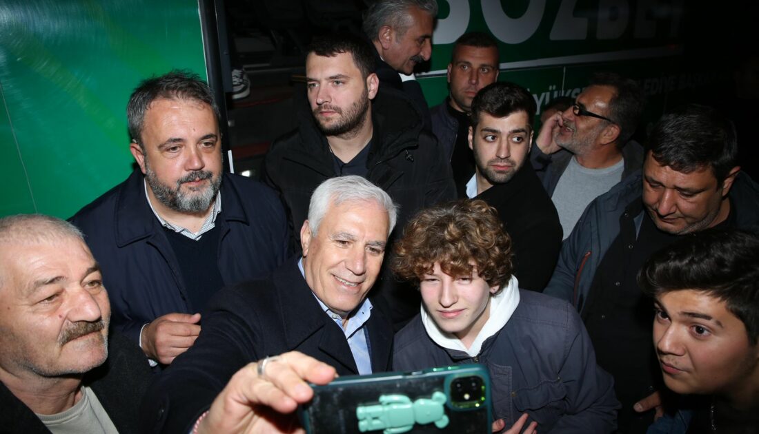 Mesken’de Bozbey coşkusu: “Gelin ve artık adaleti getirin”