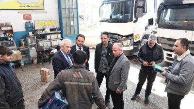 CHP Nilüfer Adayı Özdemir’den sanayi esnafına ziyaret