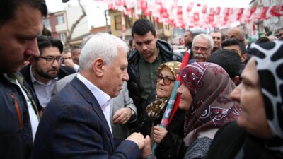 Bozbey’in halk buluşması mitinge dönüştü