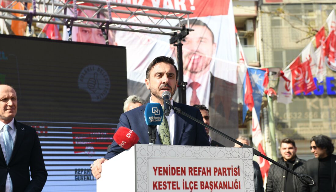 Yeniden Refah Kestel Adayı Önder Tanır projelerini açıkladı