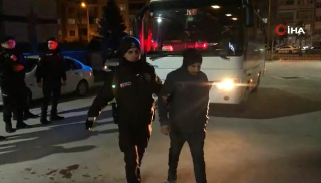 Bursa’da göçmen operasyonu