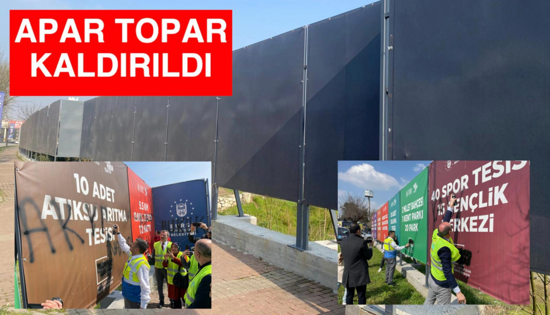 Bursa’da sprey boyalı protesto sonuç verdi