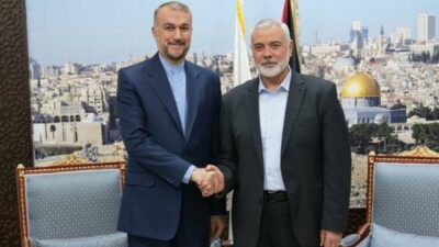 Hamas Lideri Haniye, İran Dışişleri Bakanı Abdullahiyan ile görüştü
