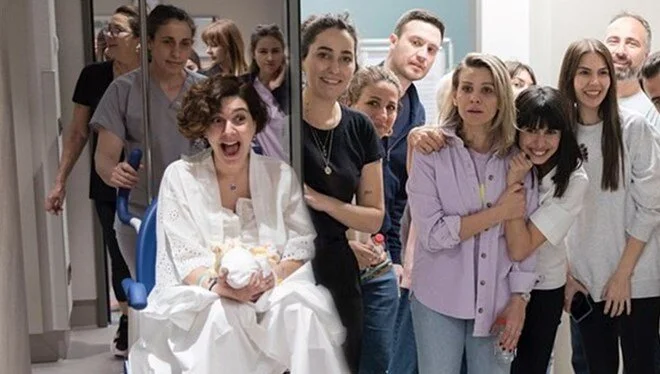 Bergüzar Korel’den oğlu Han’a: Muhteşem bir hediyeydin